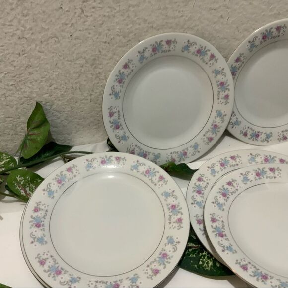 Set of 6 Dynasty Fine China Rapture Salad Plate (7 1/8") G16 - Picture 5 of 7